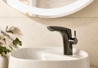 MONOMANDO LAVABO NEGRO TITANIO INSIGNIA ROCA